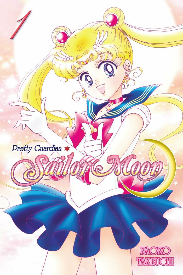 Manga cover for "Sailor Moon"