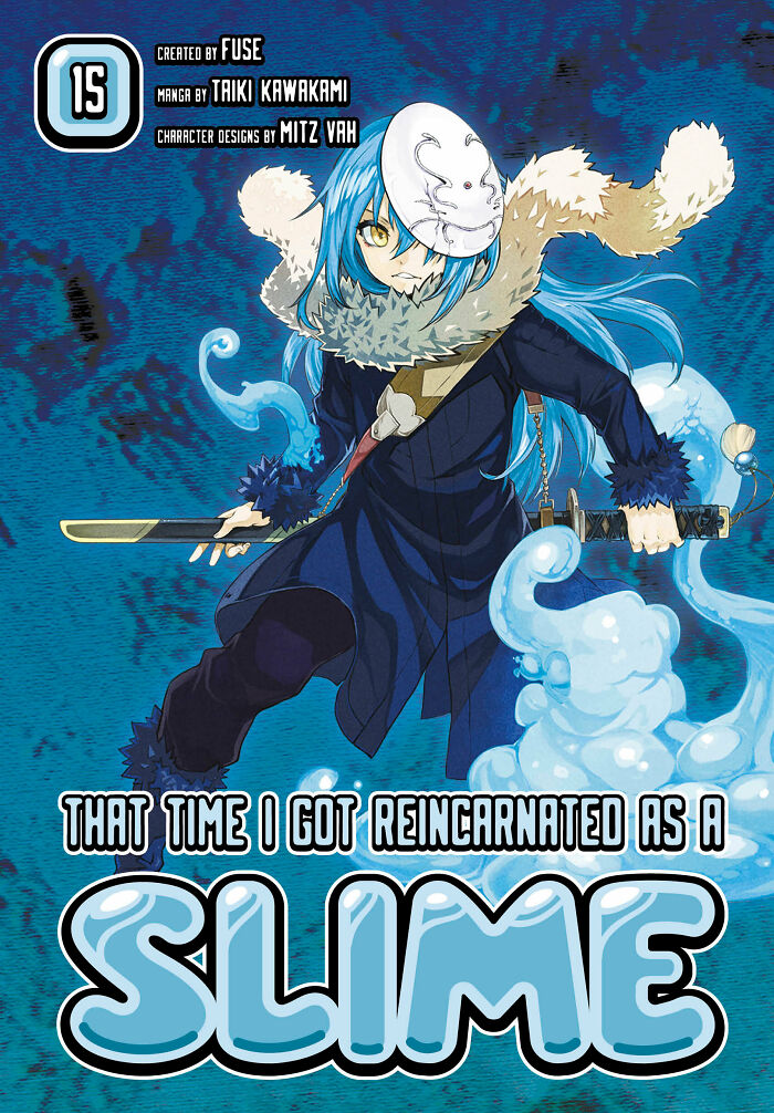 Manga cover for "That Time I Got Reincarnated As A Slime"