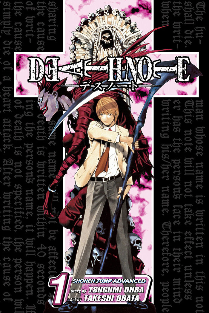 Manga cover for "Death Note"