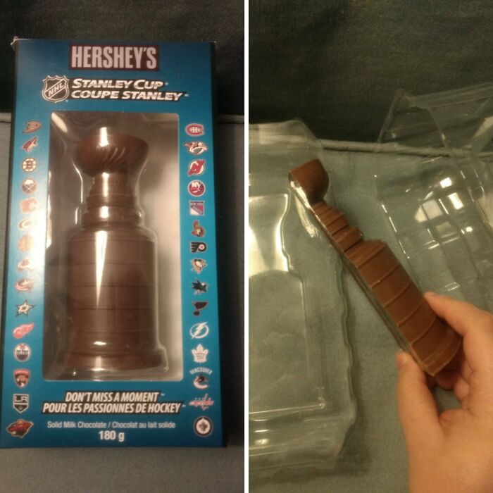 Buying A Solid Milk Chocolate Stanley Cup? Surely You Only Expected Half Of One