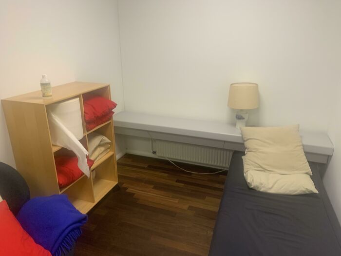 My Job Has A Room For Taking A Nap. The Room Also Has A Gigantic Roll Of Paper Towels In Case You Have A Cold