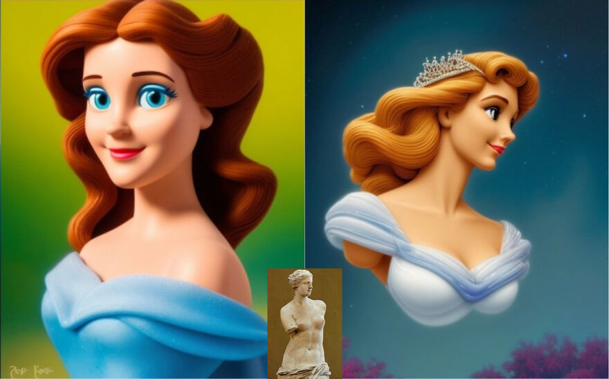 Venus De Milo In A Disney Story. Literally