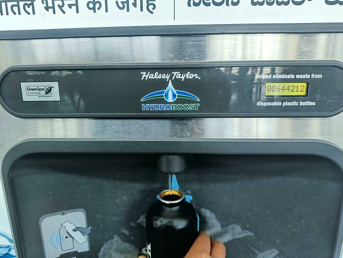 This Is Huge, A Single Water Filter Dispenser Saves 600k+ Bottles Going Into Landfill. We Need These Everywhere