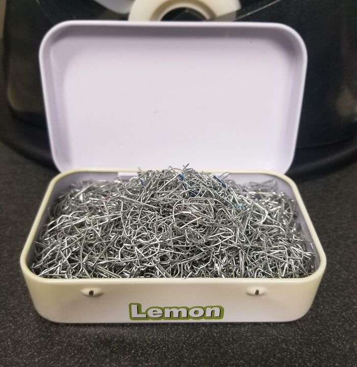 Every Staple I've Removed From Client Documents At My Office Job