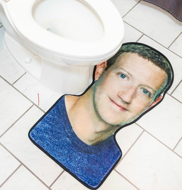 Mark Zuckerberg rug