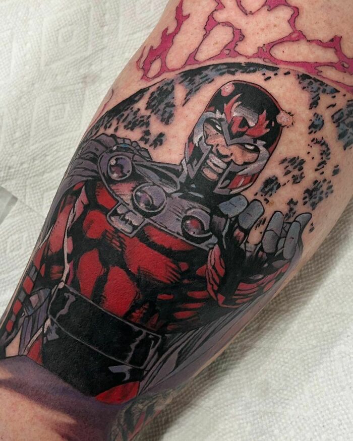 Jim Lee from X-Men Cover Tattoo