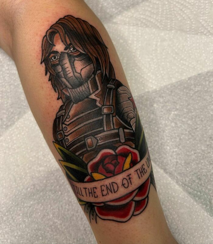 Winter Soldier tattoo