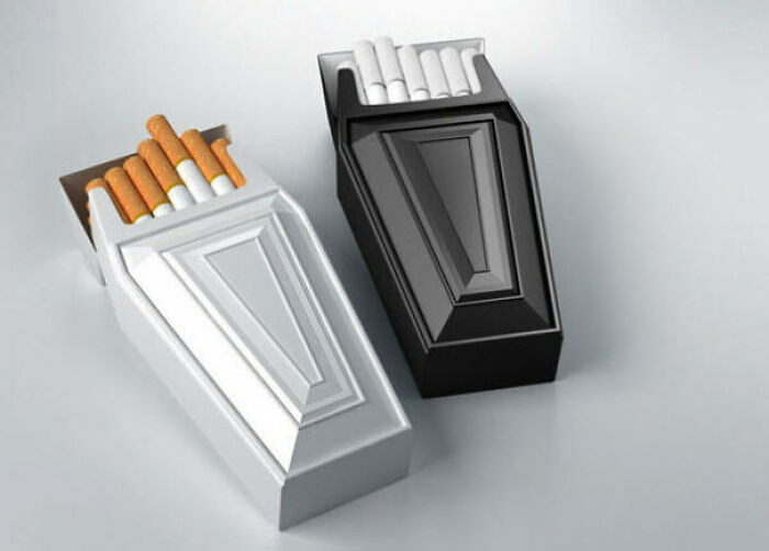 Anti-Smoking Cigarette Packs