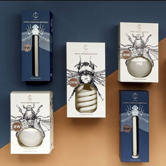 Unique Lightbulb Packaging Design By Ig: Angelina_pischikova