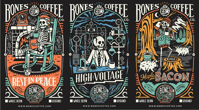 Absolutely Sick Coffee Package Design By Joshua Noom
