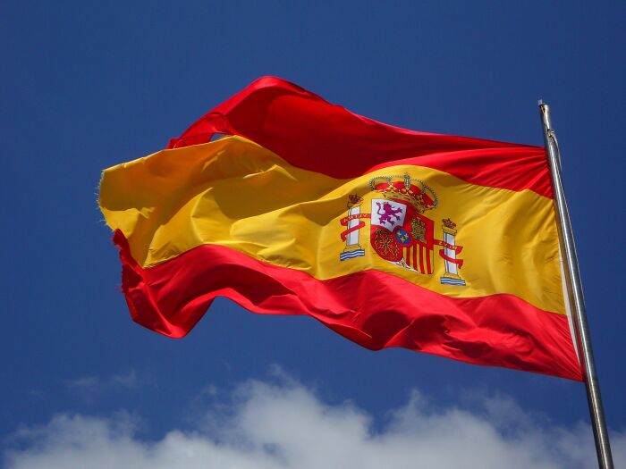 the flag of Spain