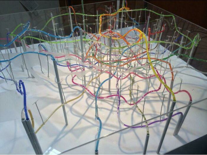 3D Model Of Tokyo’s Subway System