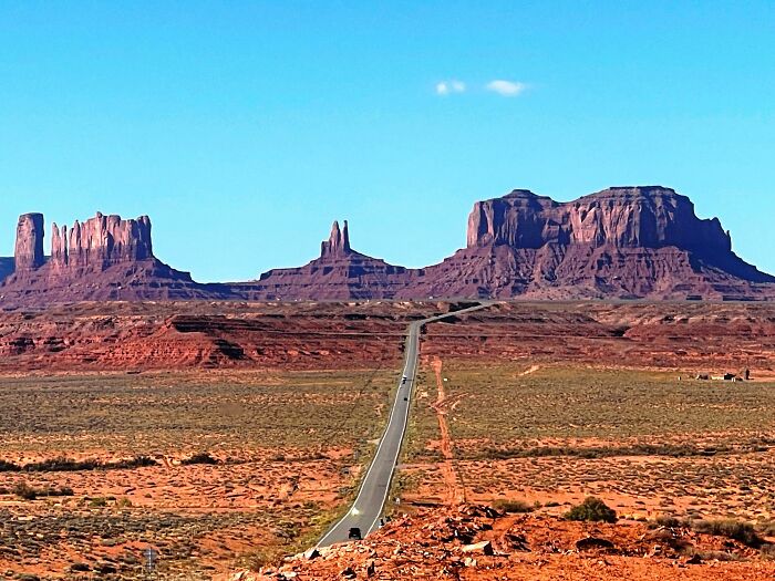 Road To Nowhere, Monument Valley, Az, USA