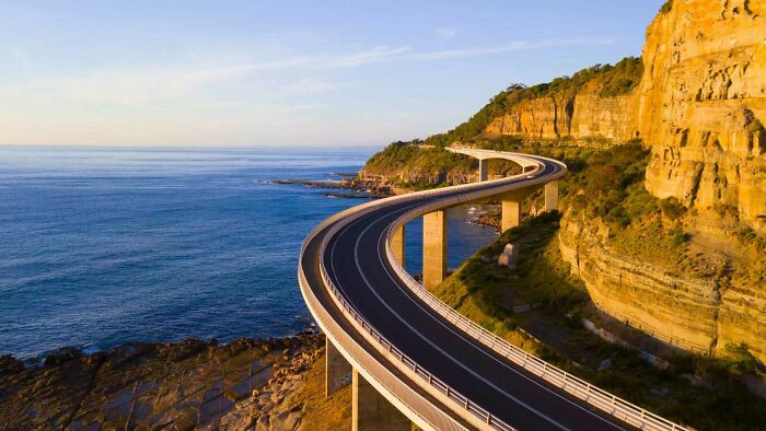 Sea Cliff Bridge - Highway 1 - Australia