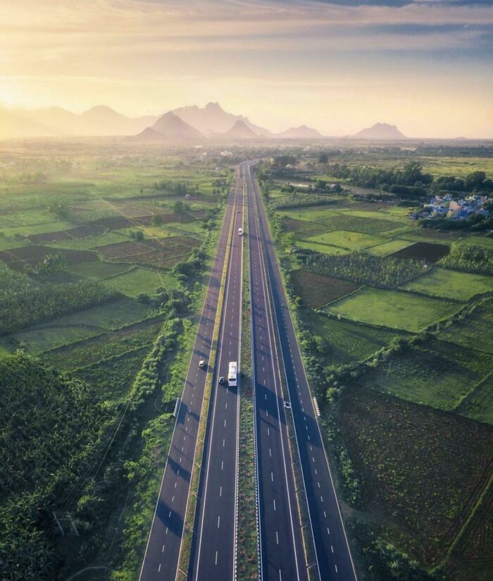 Nh 44, Tirunelveli, Tamil Nadu, India. The Longest National Highway In The Country. Picture: The_prabster