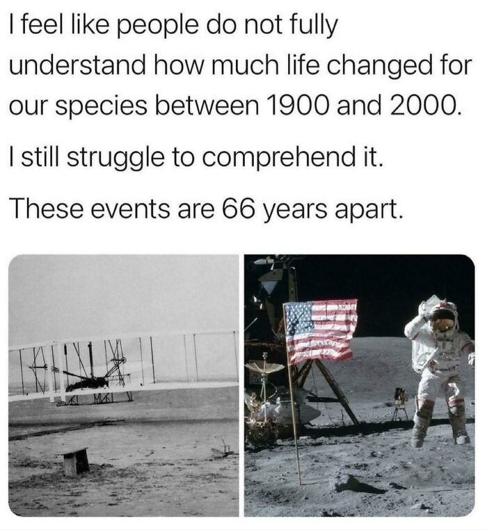 How Much We Accomplished In Just 66 Years