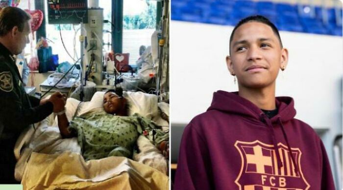 In 2018, During The Parkland School Shooting, 15 Yr Old Anthony Borges Succeeded In Halting The Gunman From Entering His Class By Using His Body To Hold Shut The Door. He Was Shot Five Times, But Saved The Lives Of His 20 Classmates. He's Since Made A Full Recovery