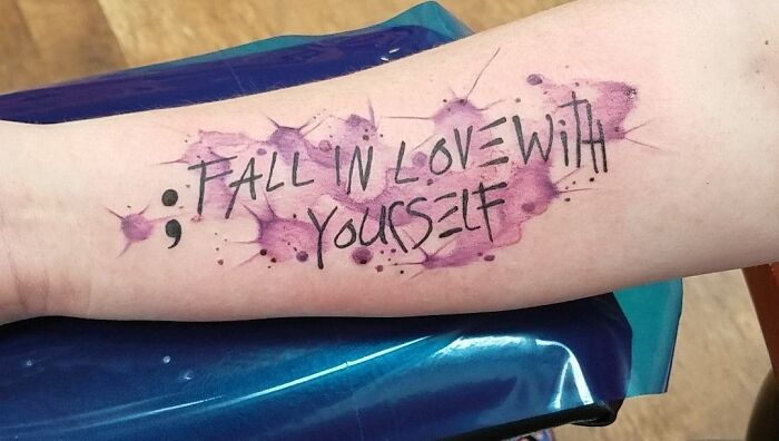 Self Love By Janelle Hanson at Anchors End Tattoo in Duluth, MN