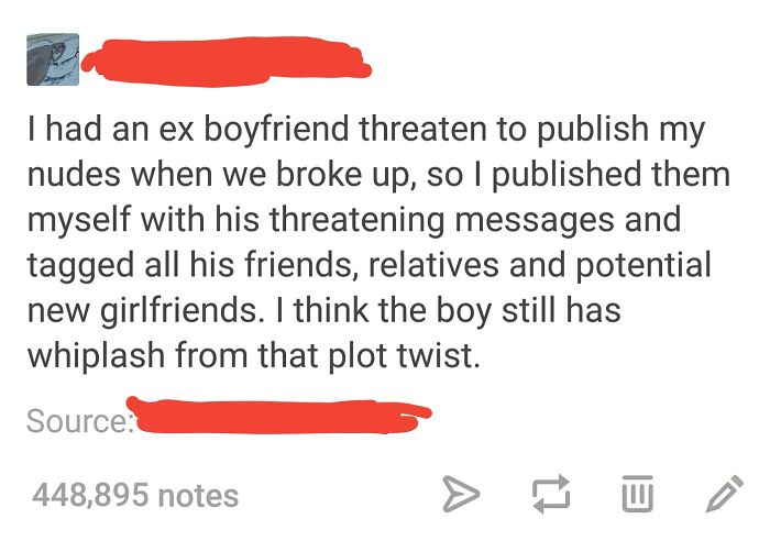 Ex-Girlfriend Gets Revenge