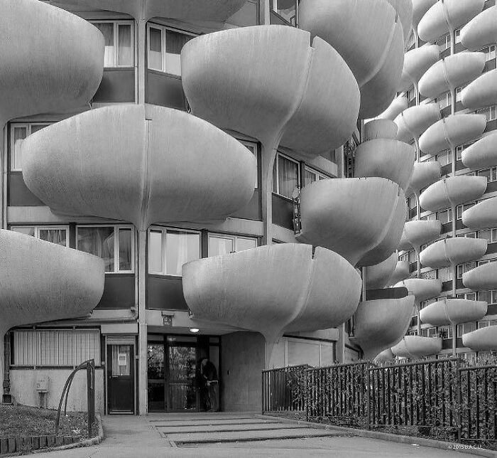 Les Choux De Créteil, Creitel, France,
built Between 1969-74,
architect Gérard Grandval.
(C) B.a.c.u./ 2015 Dumitru Rusu
