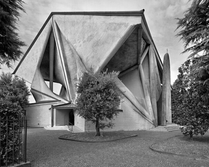 Church “Santa Maria Immacolata” (1966) In Bergamo, Italy, By Pino Pizzigoni