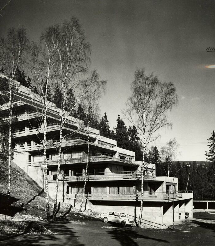 Terrace House (1965) In Oslo, Norway, By Anne-Tinne & Mogens Friis