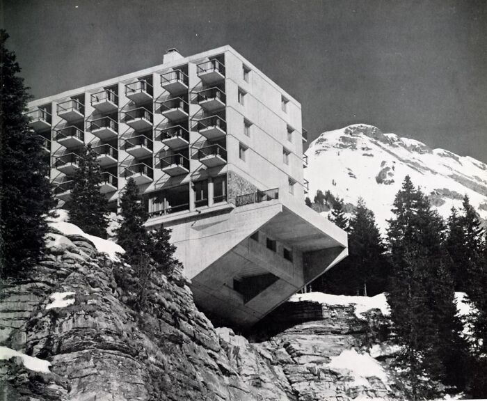Flaine Ski Resort, Near Chamonix, France, 1960-69
(Marcel Breuer & Associates)