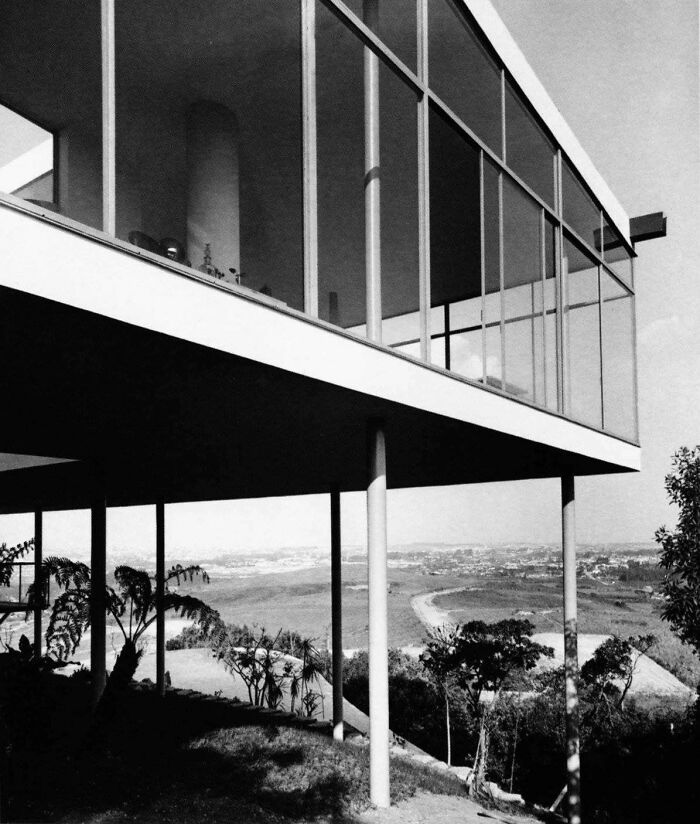 Lina Bo Bardi’s House Of Glass, Sao Paulo, 1951