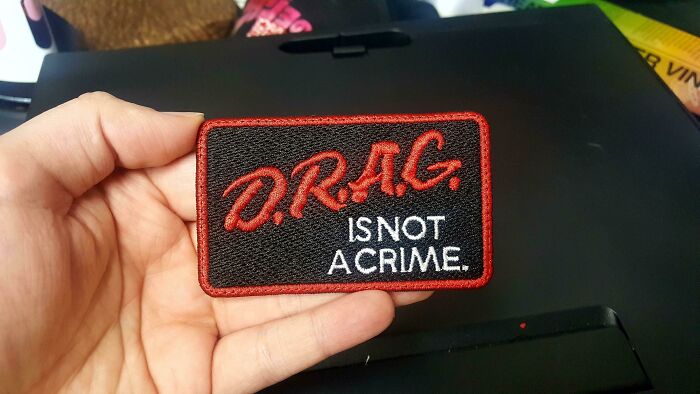 New Patch I Made For My Battle Vest. Particularly Pleased With The Font Stitching
