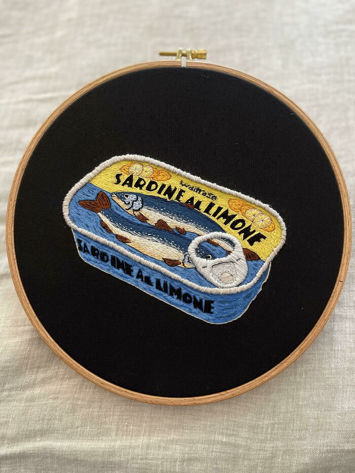 Finished The Sardine Can. I’m Really Happy With How The Fish Turned Out