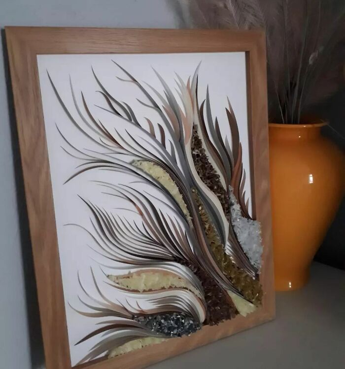 picture made out of a paper