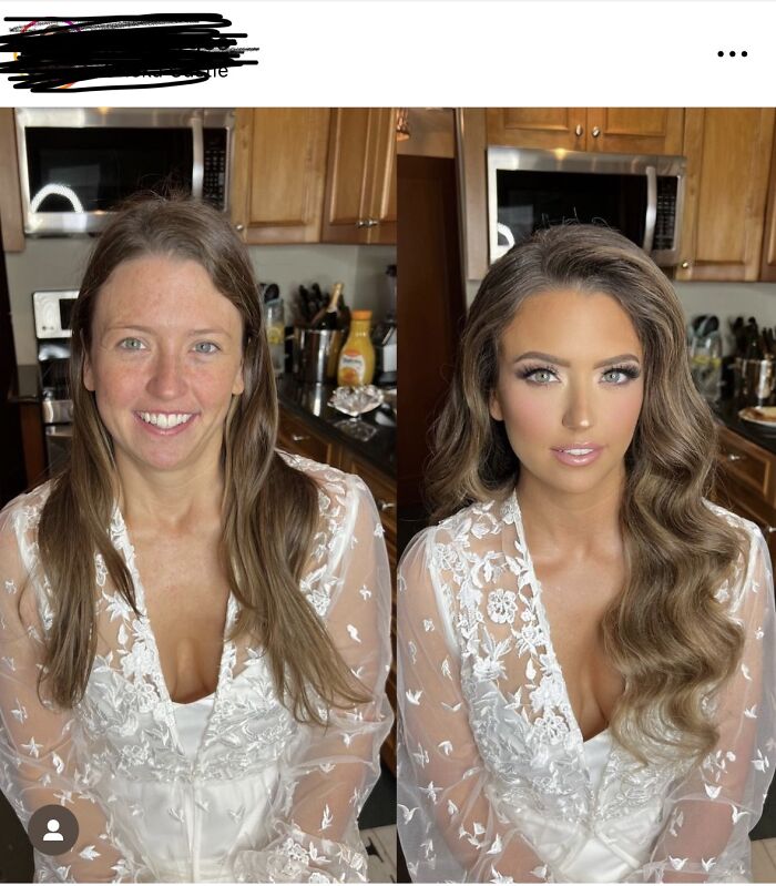 Makeup Artist Using Filters To Enhance Her Brides’ “After” Photos