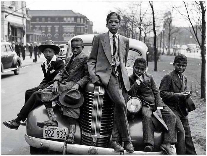 Sunday Morning On The South Side Of Chicago, 1941