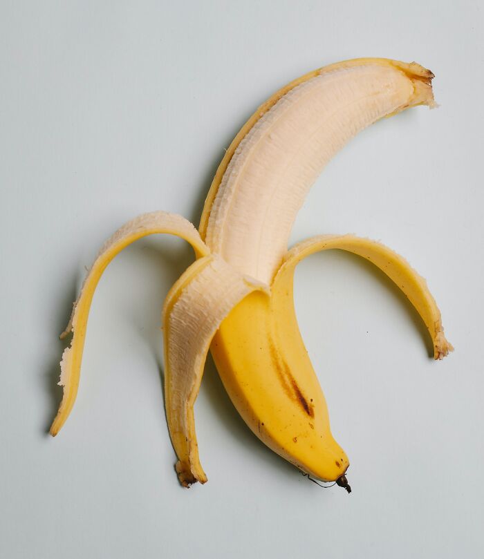 Half Peeled Banana 
