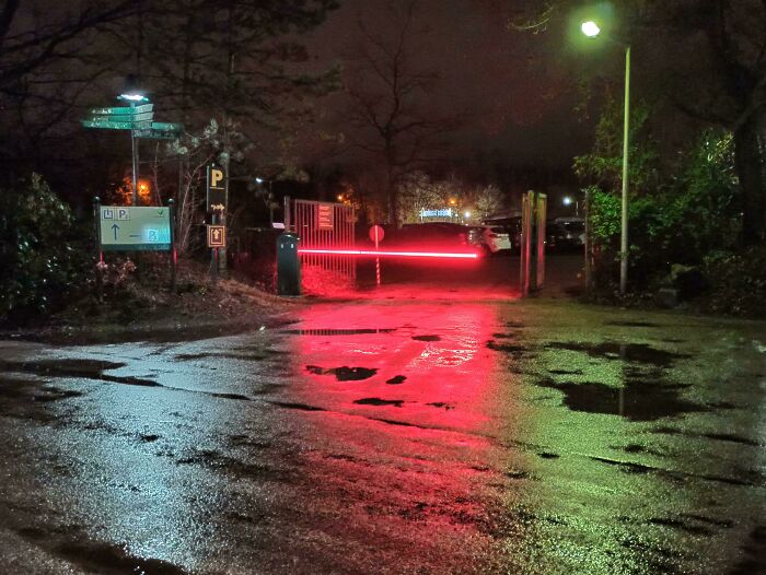 Luminous Road Barrier