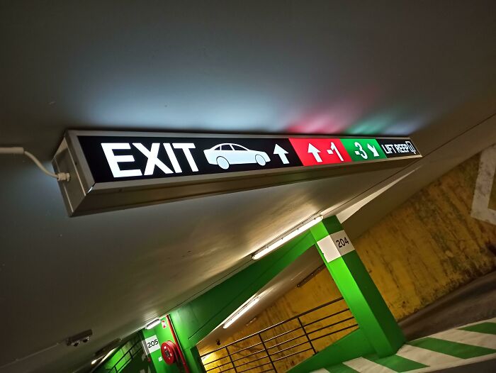 Parking Luminous Sign