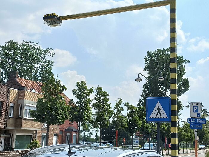 Special Light For Pedestrian Crossing, Belgium