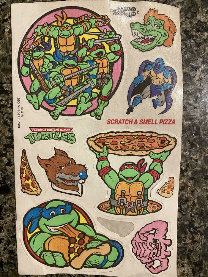 Stickers of Teenage Mutant Ninja Turtles movie