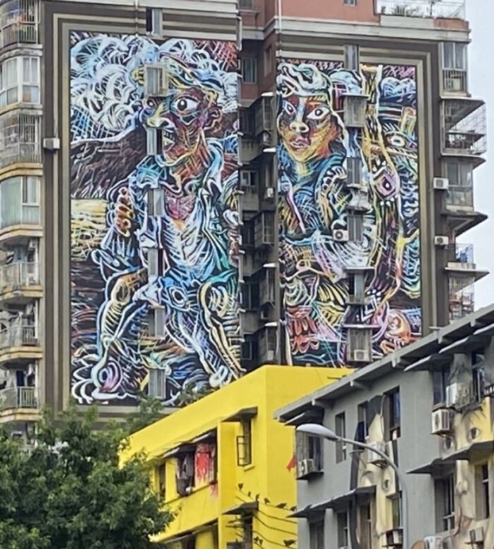 Graffiti Town, Chongqing, China