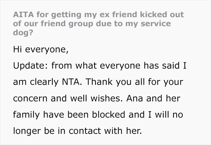 Woman Makes Her Friend Leave Her Service Dog In The Backyard, Is Upset Everyone Hates Her For It After The Woman Gets A Concussion From A Seizure Woman Makes Her Friend Leave Her Service Dog In The Backyard, Is Upset Everyone Hates Her For It After The Woman Gets A Concussion From A Seizure