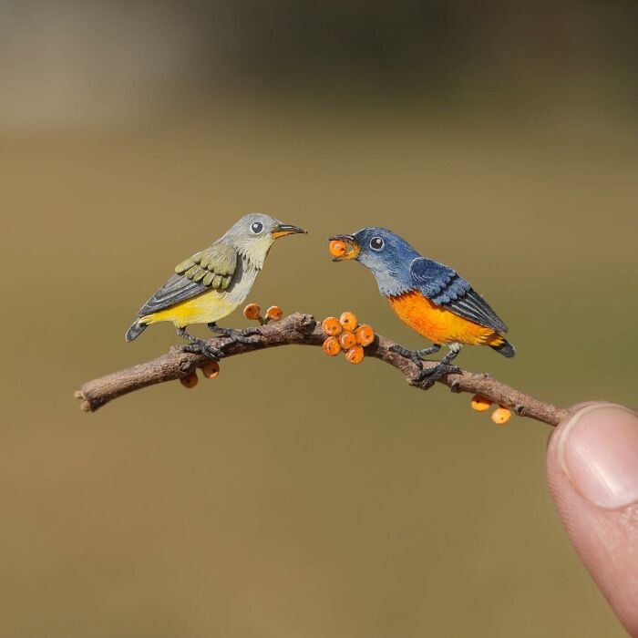 All The Beauty Of Nature Shown In Paper Cutouts By An Indian Artist