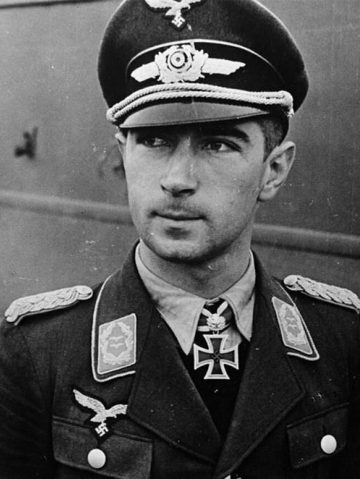 Pictured Above Is A Portrait Of German Luftwaffe Oberstleutnant Werner Mölders, Taken On November 27, 1940