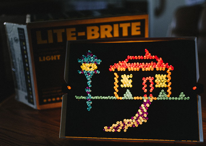 Picture of Lite-Brite game