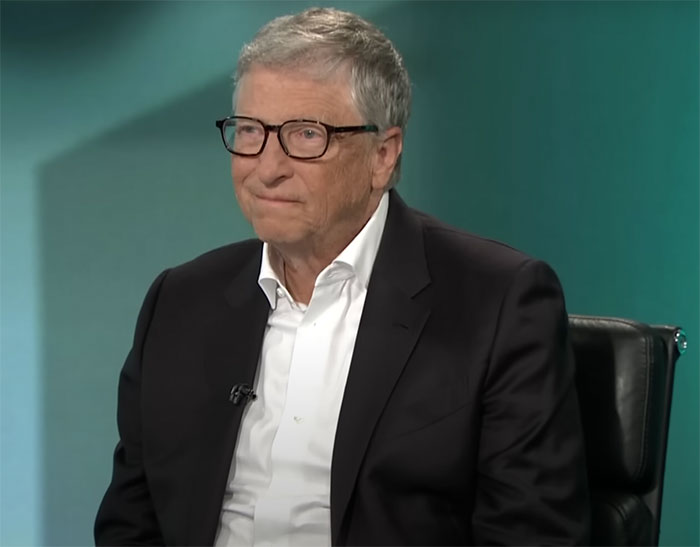 Bill Gates in the interview