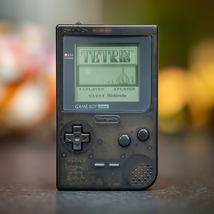 Picture of Game Boy with Tetris game