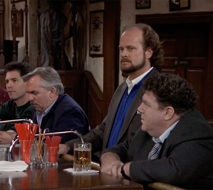 Picture from the final episode of Cheers
