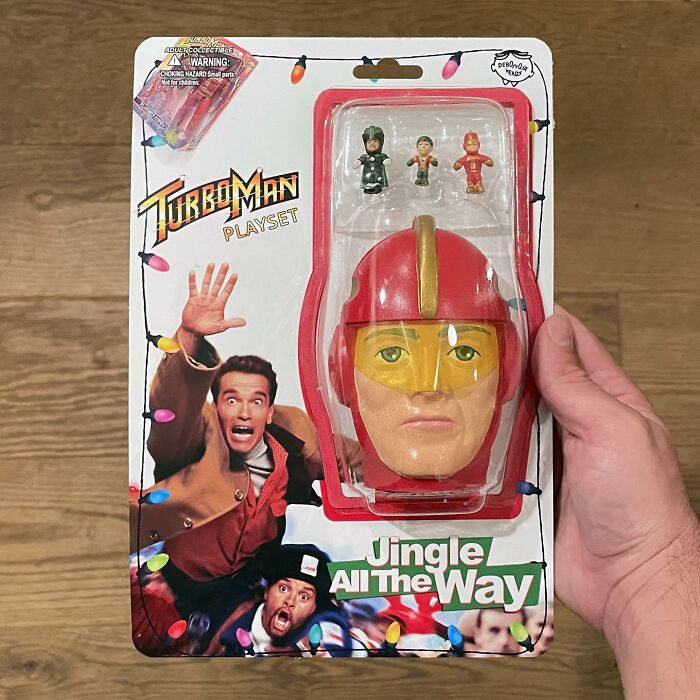 Turbo Man Played By Arnold Schwarzenegger