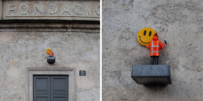 Artist Weekly Surprises Residents On The Streets Of Amsterdam With His Art