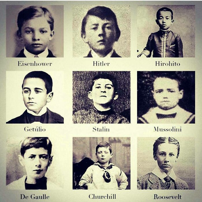 Así eran de niños algunos de los líderes mundiales