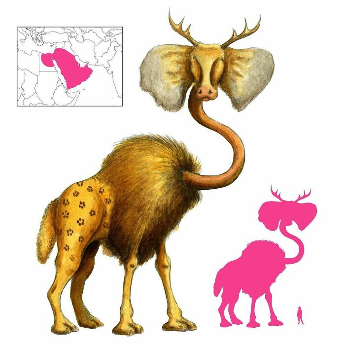 The Dabbat Al-Ard (Beast From The Earth) Is A Terrifying Chimera Of Animal Parts That Will Appear At The End Of The World, According To Islamic Eschatology. It Is Also Known As Aksar For Some Reason, Which Is How It Percolated To Flaubert